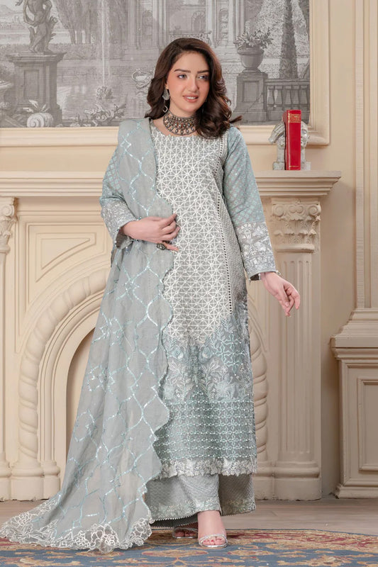 Motif Poly Corduroy Embroidered Suit-362 - Motif UK