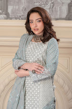 Motif Poly Corduroy Embroidered Suit-362 - Motif UK