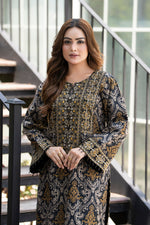 Motif Munar Embroidered Suit-3964