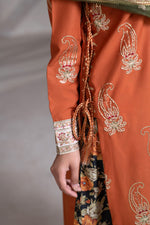 Motif Cambric Embroidered Suit-013
