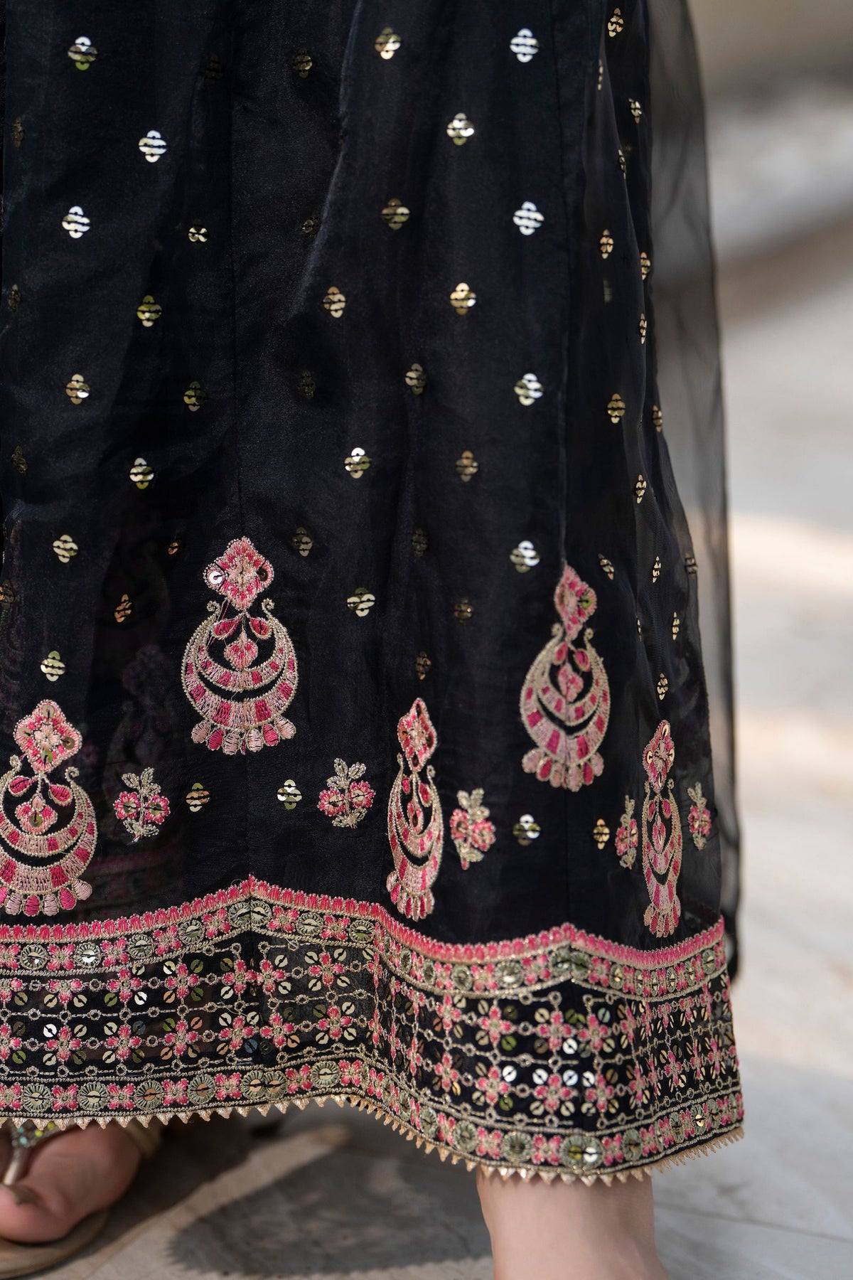 Motif Girls Embroidered Lawn Suit-703