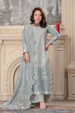 Motif Poly Corduroy Embroidered Suit-362 - Motif UK