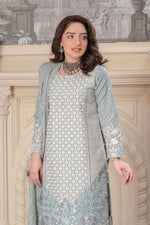 Motif Poly Corduroy Embroidered Suit-362 - Motif UK