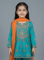 Motif Kids Printed Suit-26414