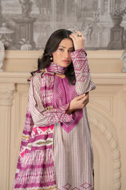 Motif Khaddar Embroidered Suit