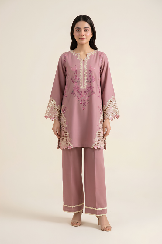 Motif Khaddar Embroidered Suit-017