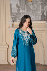 Motif Slub Linen Co-ord Set