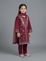 Motif Kids Lawn Embroidered Suit-034