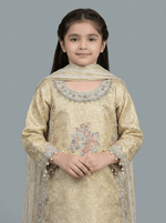 Motif Kids Embroidered Suit-695