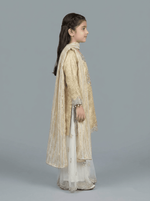Motif Kids Embroidered Suit-695