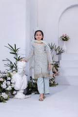 Motif Kids Embroidered Suit