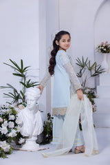 Motif Kids Embroidered Suit