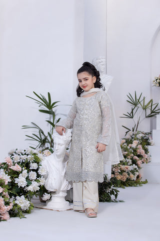 Motif Kids Embroidered Suit