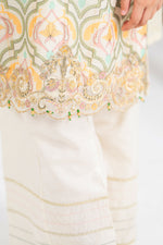 Motif Girls Cotton Silk Embroidered Suit-584 - Motif UK