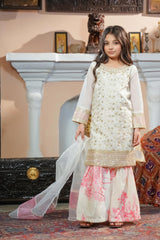 Motif Kids Embroidered Suit