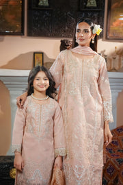 Motif Kids Tilla and sequence schifilli embroidered suit