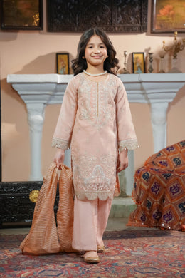 Motif Kids Tilla and sequence schifilli embroidered suit