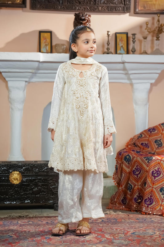 Motif Kids Tilla and Sequence Embroidered Suit-602 - Motif UK