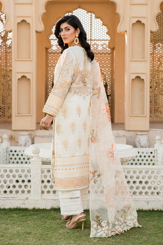Motif Jacquard Embroidered Suit