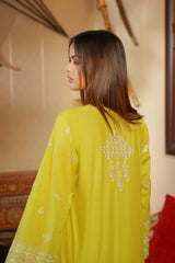 Motif Sequence Embroidered Suit