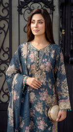 Motif Munar Embroidered suit-3984