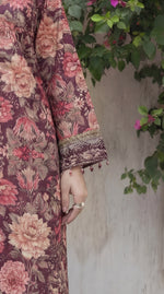 Motif Munar Embroidered Suit-3988