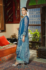 Motif Tilla and Sequence Embroidered Suit