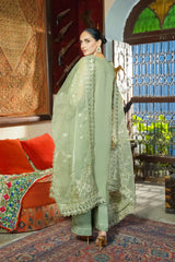 Motif Schifilli Embroidered Suit