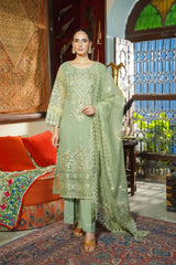 Motif Schifilli Embroidered Suit