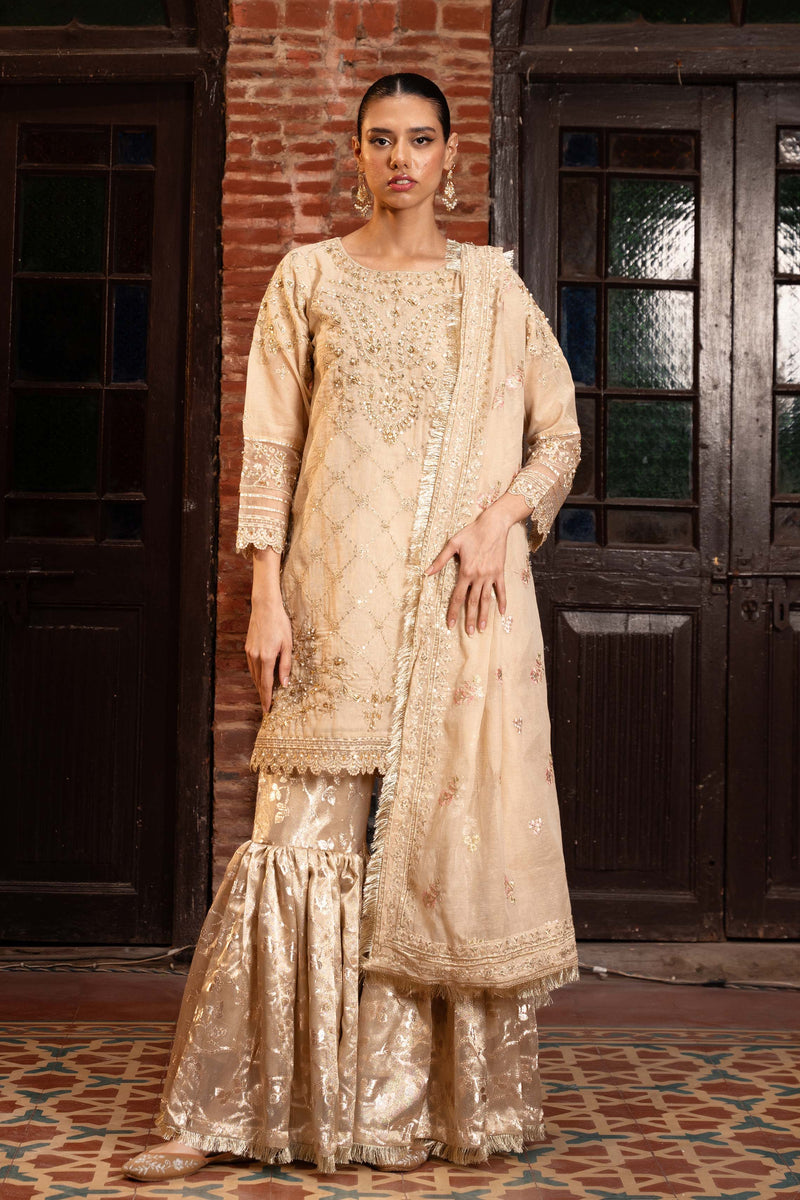 Motif Tilla and Sequence Embroidered Suit-309 - Motif UK