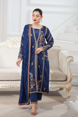 Motif Golden Brosha Embroidered Suit