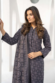Motif Lawn Printed Suit