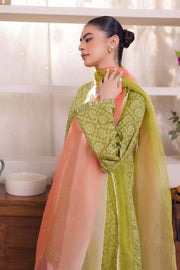 Motif Lawn Printed Suit