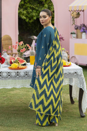 Motif Embroidered Suit