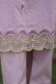 Motif Chikankari Embroidered Suit