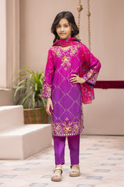 Motif Kids Embroidered Suit