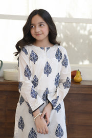 Motif Kids Lawn Printed Co-ord Set