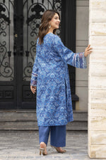 Motif Printed Lawn Suit-033