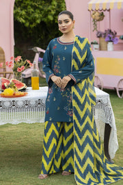 Motif Embroidered Suit