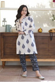 Motif Kids Lawn Printed Co-ord Set