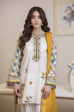 Motif Cambric Suit-023