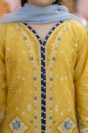 Motif Kids Embroidered Suit