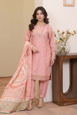 Motif Embroidered Suit