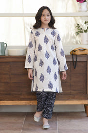 Motif Kids Lawn Printed Co-ord Set