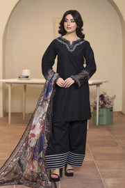 Motif Chikankari Embroidered Suit