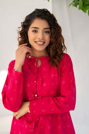 Motif Cambric Printed Co-ord Set