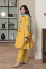 Motif Kids Embroidered Suit