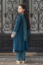 Motif Girls Embroidered Suit-008 - Motif UK