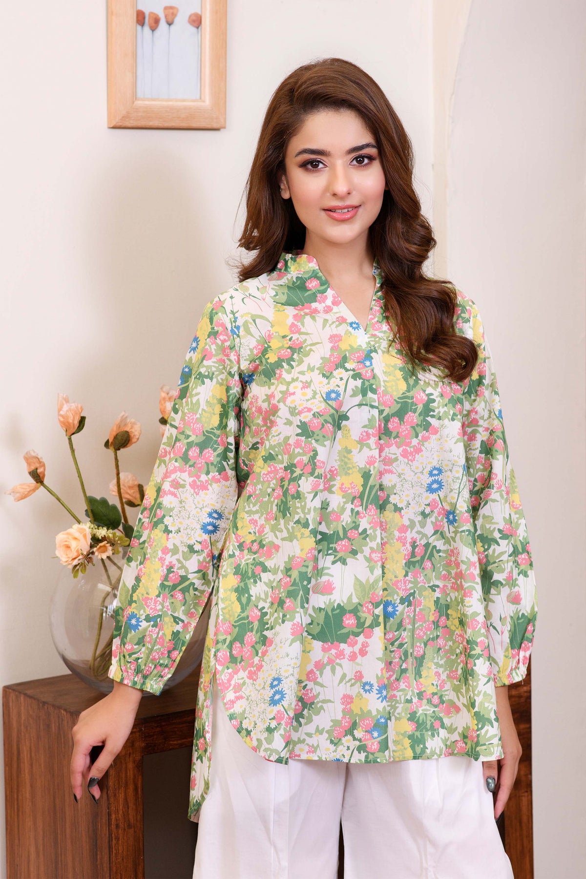 Motif Printed Co-ord Set-005