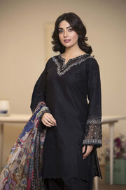 Motif Chikankari Embroidered Suit
